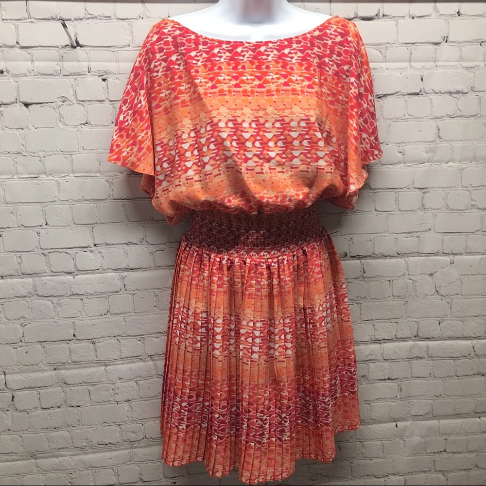 Eliza J Pleated Dress